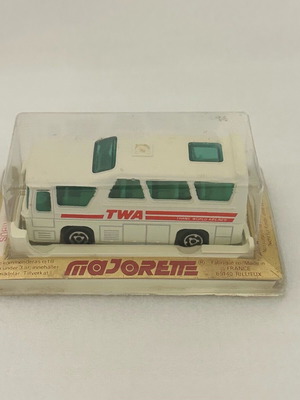 Majorette TWA Airlines vintage autobus new