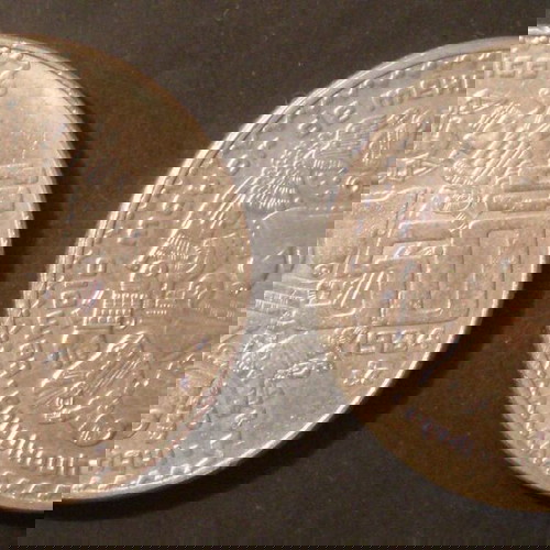 Μεξικό 50 πέσος 1983 και 1984, 2 μεγάλα νομίσματα σε εξαιρετική κατάσταση