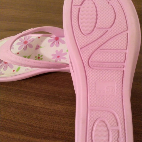 Women's flip-flops size 38 new, pink and comfortable