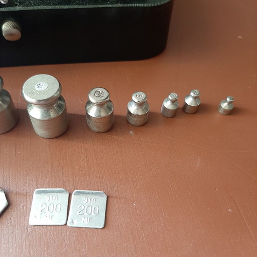 Vintage Bakelite Weight Set Soviet Union 1960s like new