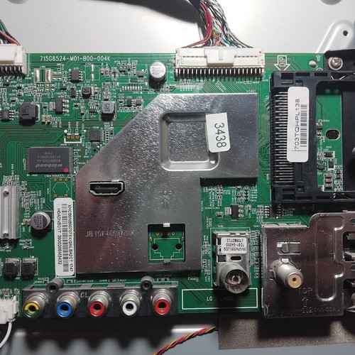 LG Main Board 715G8524-M01-B00-004K for LCD TV like new