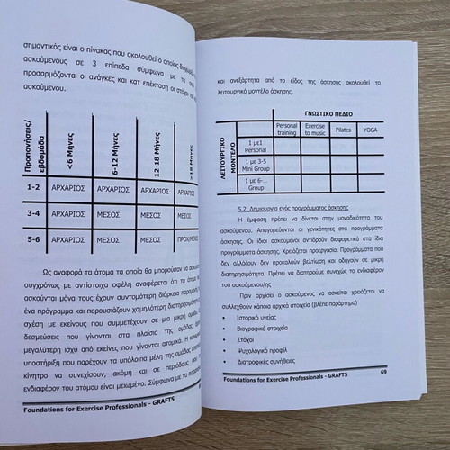 Fitness Book with Stretching and Exercises new