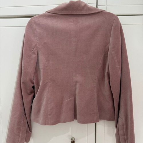 BSB pink velour jacket Large like new
