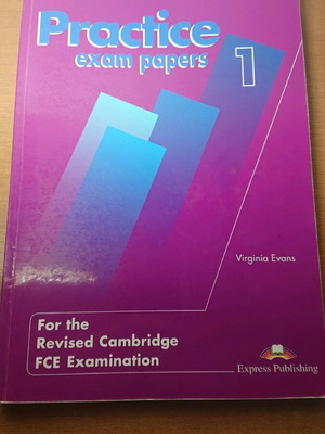 Practice Exam Papers 1 used FCE English exam preparation book