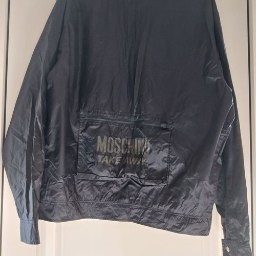 Moschino windbreaker jacket blue like new
