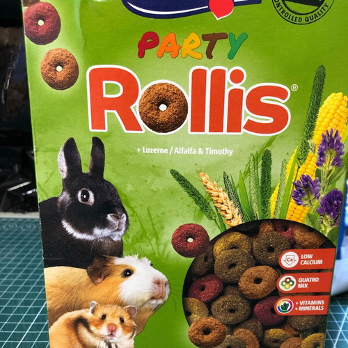 Vitakraft Party Rollis Funny Mix 500g pet food like new