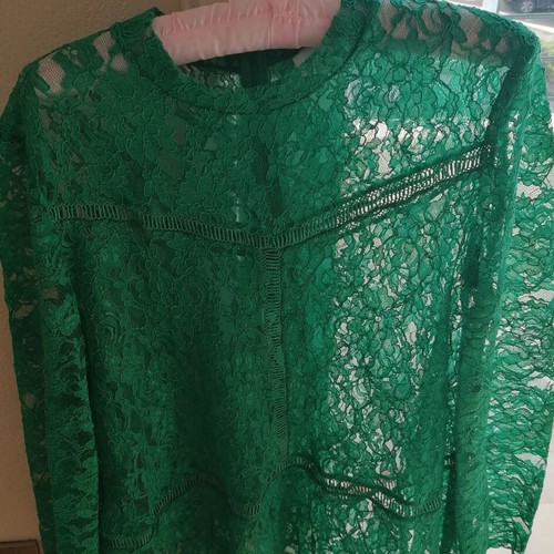N°21 Lace Blouse Green New Size L