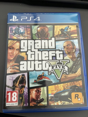 Grand Theft Auto V PS4 like new