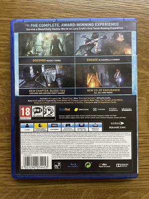 Rise of the Tomb Raider 20 Year Celebration PS4 game