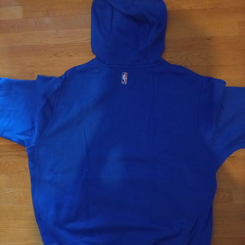 NBA Milwaukee Bucks City Edition hoodie like new, size L, blue, Nike