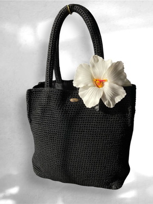 Scala vintage tote bag black used