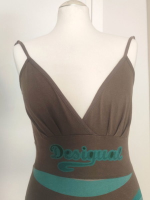 Desigual dress with geometric print, size M