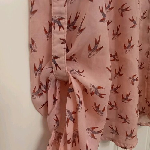 No Boundaries blouse pink like new, size XXL