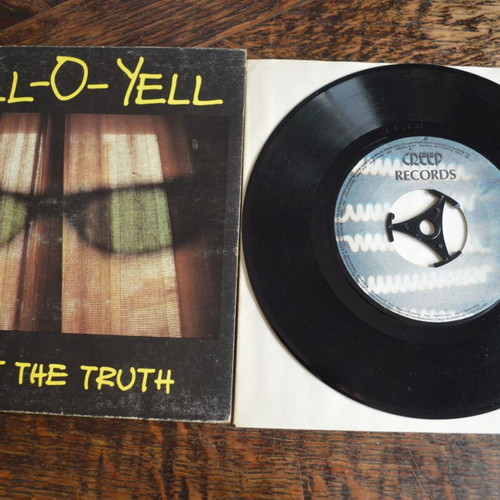 Yell-o-yell Shoot the Truth 7'' single used, rock