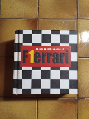 F1errari book like new, English