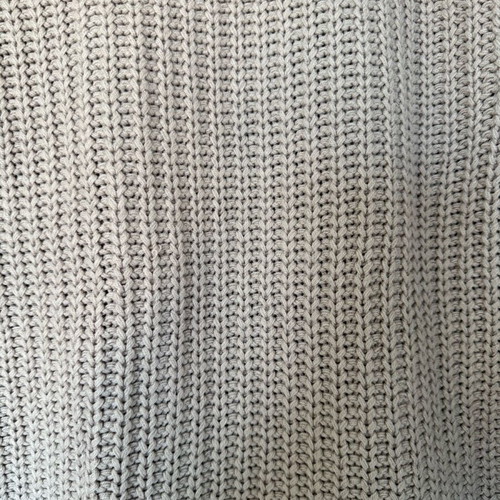 Cotton knit Amuse Society size S like new, gray and beige