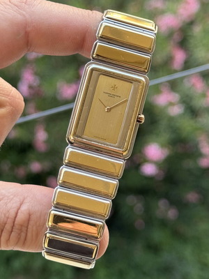 Vacheron Constantin Harmony Quartz ρολόι μεταχειρισμένο, ατσάλι με χρυσό K18