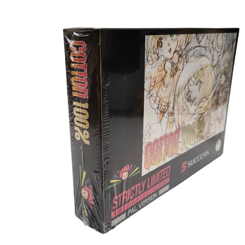Cotton 100% SNES Strictly Limited Games Limited Edition new