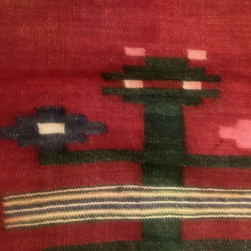 Handwoven Pillows from Thessaly like new, 1930s folk art