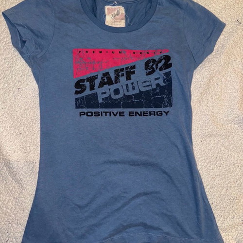 Staff Tshirt like new, blue