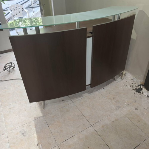 Reception desk for salon or clinic