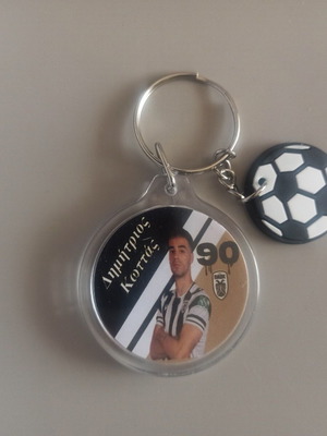 PAOK Dimitrios Kottas round keychain new