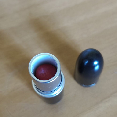 MAC Lustreglass Lipstick Lady Bug A57 like new, red