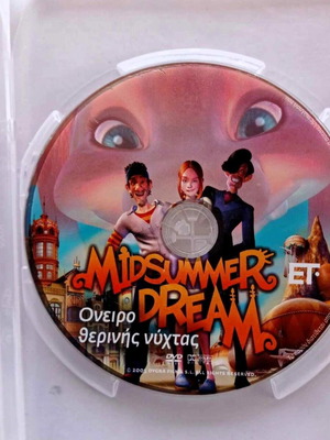 Midsummer Dream DVD like new animated movie
