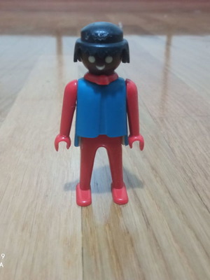 Playmobil Lyra μεταχειρισμένη, μαύρη φιγούρα δεκαετίας 1980
