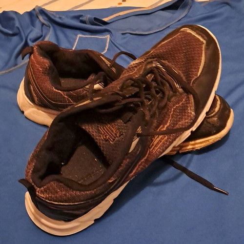 Admiral black sport shoes used, size 44