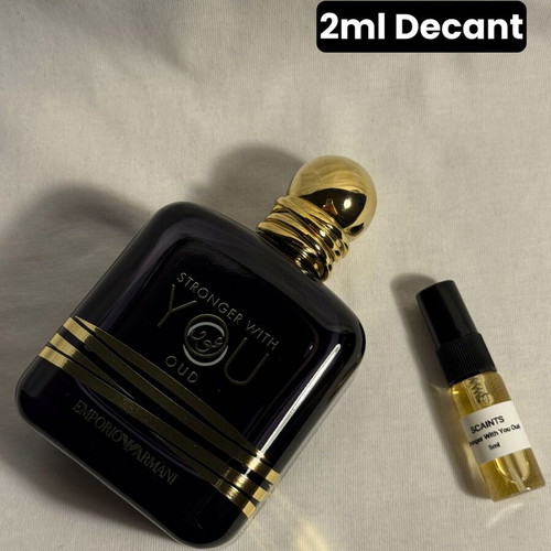 Armani Stronger With You Oud Eau de Parfum 2ml decant like new