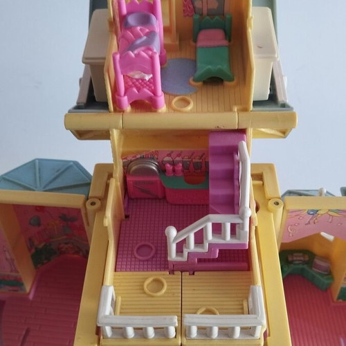 Vintage Bluebird Polly Pocket 1995 Pop Up Party Play House used