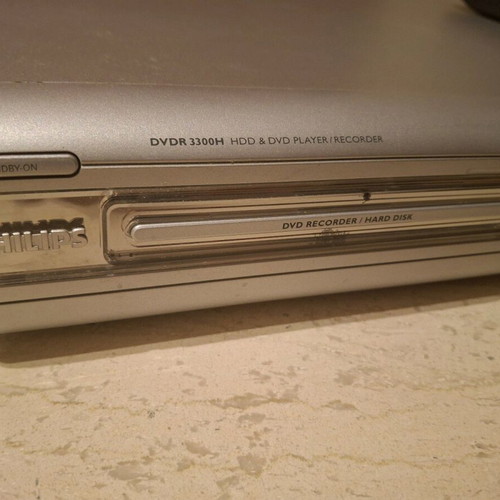 Philips DVDR 3300H used HDD and DVD recorder