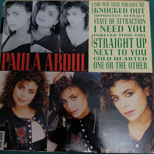 Paula Abdul Forever Your Girl vinyl like new