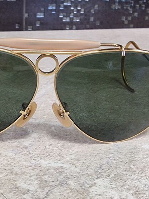 Ray Ban RB3 Tru-Green UV Shooting Aviator γυαλιά ηλίου σαν καινούργια