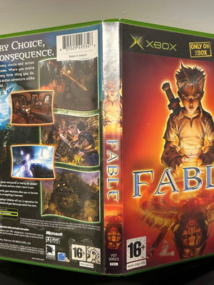 Fable Xbox Original game used with disc scratches