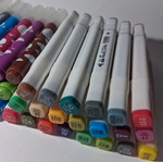 Painting markers like new, various types