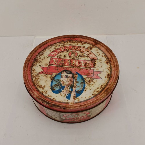 Metal box Macedonian Halva used