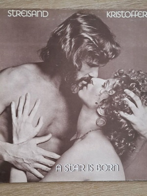 LP Streisand Kristofferson A Star Is Born like new