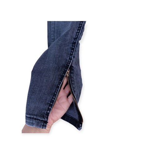 Denim women's gray pants small like new, 100% cotton