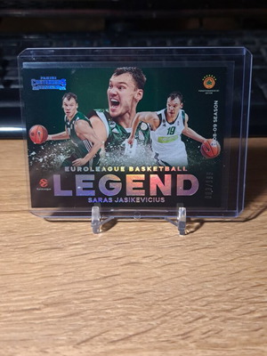 Euroleague Contenders 2025-26 Legend Saras Jasikevicius numbered card