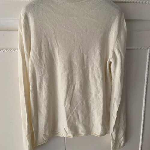 Benetton knitted blouse size S beige like new