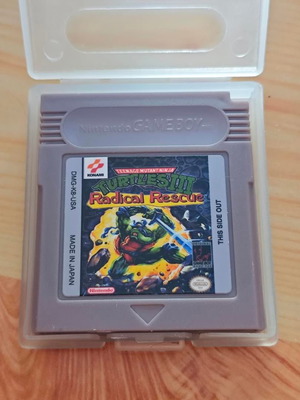 Κασσετα TMNT Turtles 3 - Radical Rescue - Gameboy GBC