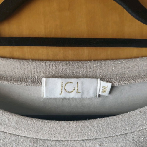 Jcl Paris blouse and pants set used, beige