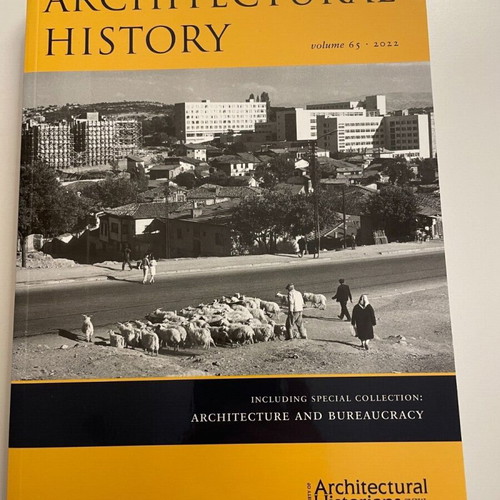 Architectural History Volume 65 2022 like new