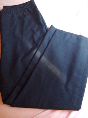 Women's winter pants like new, dark blue