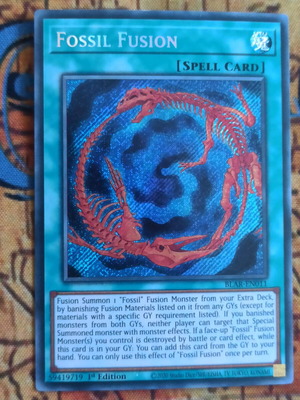 Fossil Fusion Spell Card σε άριστη κατάσταση
