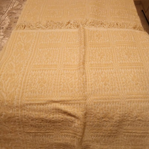 Wool blankets new, one double and one single