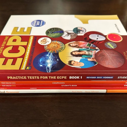 Proficiency Preparation Books used, complete set of 5 volumes