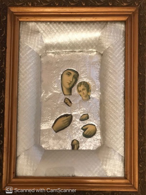 Wooden icon stand used, excellent condition
